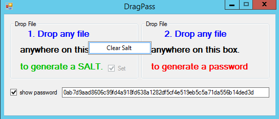 clear salt